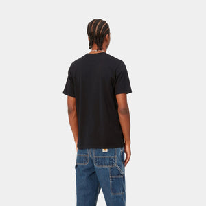 Maglietta T-shirt Carhartt Pocket black