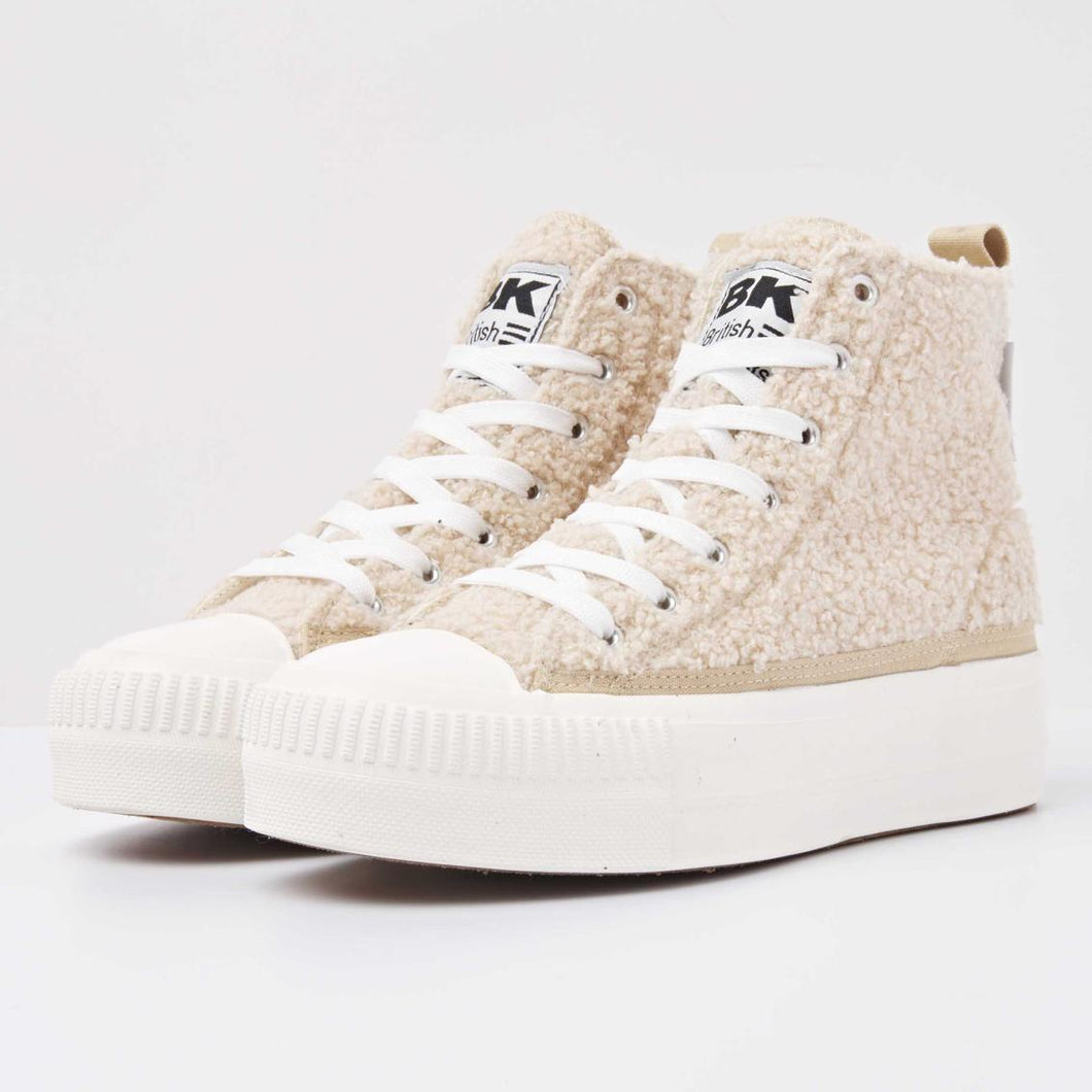 Scarpe sneakers British Knight Kaya Mid beige