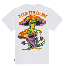 Carica l&#39;immagine nel visualizzatore di Gallery, Maglietta T-shirt Mushroom Meditation white
