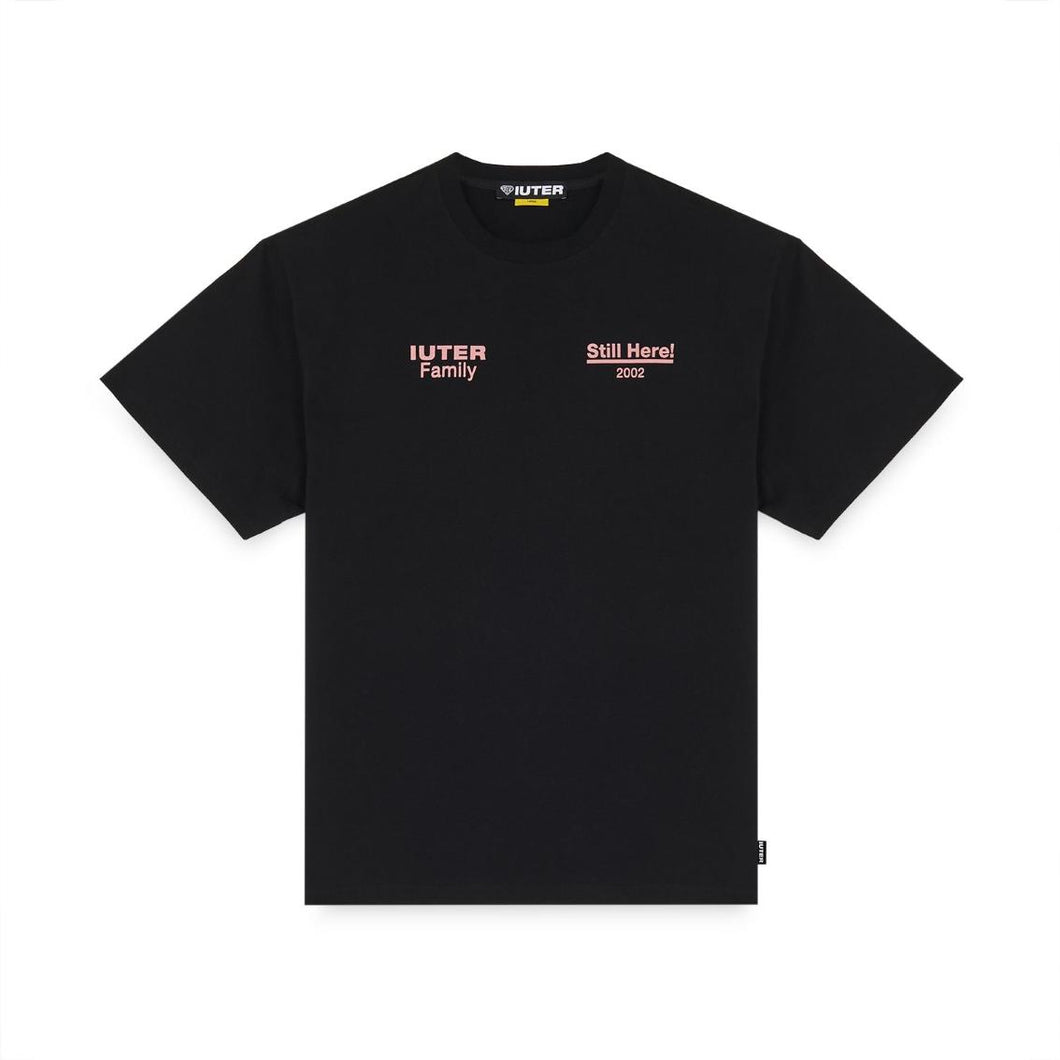 Maglietta T-shirt Iuter black pink