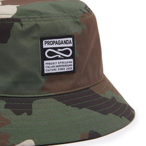 Cappello bucket Propaganda Logo camouflage