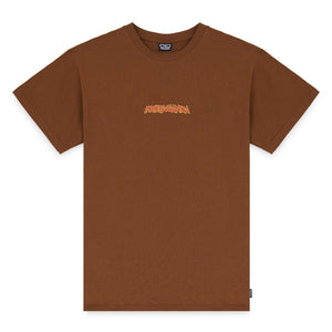 Maglietta T-shirt Propaganda Logo Melt brown