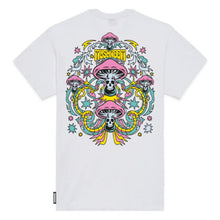 Carica l&#39;immagine nel visualizzatore di Gallery, Maglietta T-shirt Mushroom Flowers white
