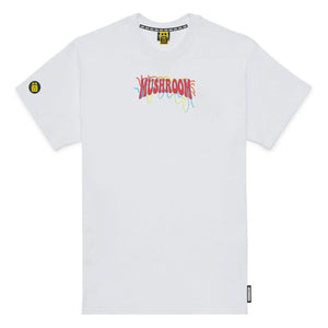 Maglietta T-shirt Mushroom Skate Cat white