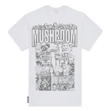 Carica l&#39;immagine nel visualizzatore di Gallery, Maglietta T-shirt Mushroom Cartoon white
