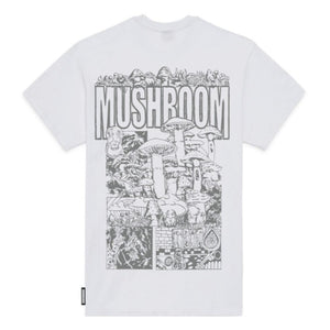 Maglietta T-shirt Mushroom Cartoon white