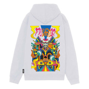 Felpa Mushroom Spaze hoodie white