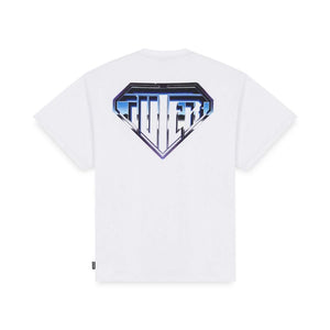 Maglietta T-shirt Iuter Metal logo white