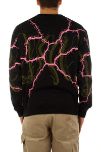 Felpa Octopus Rift crewneck black