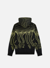 Carica l&#39;immagine nel visualizzatore di Gallery, Felpa Octopus Flowing hoodie black
