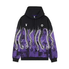 Carica l&#39;immagine nel visualizzatore di Gallery, Felpa Octopus Love Every Bunny hoodie black
