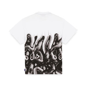 T-shirt Octopus Snakes white