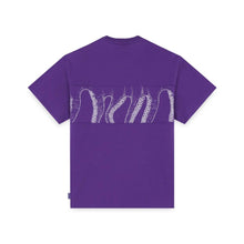 Carica l&#39;immagine nel visualizzatore di Gallery, T-shirt Octopus Outline Band purple
