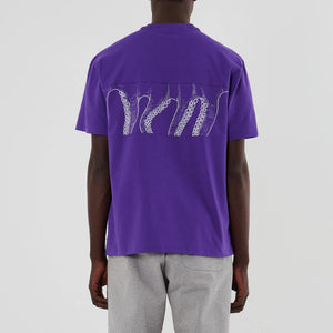 T-shirt Octopus Outline Band purple