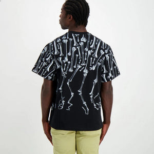 Maglietta T-shirt Octopus Bones black