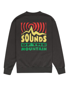 Felpa Element Sounds of the Mountain crewneck black