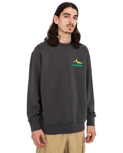 Felpa Element Sounds of the Mountain crewneck black