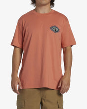 Carica l&#39;immagine nel visualizzatore di Gallery, Maglietta T-shirt Billabong Crayon Wave orange
