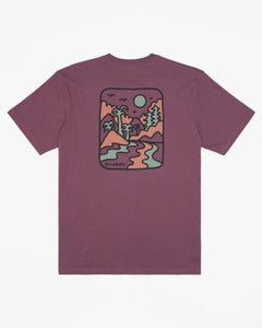 Maglietta T-shirt Billabong Shine purple