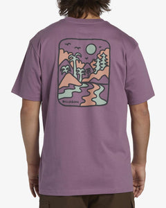 Maglietta T-shirt Billabong Shine purple