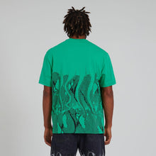 Carica l&#39;immagine nel visualizzatore di Gallery, T-shirt Octopus Fishnet green
