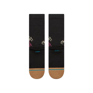 Calze socks Stance Welcome Skelly Crew black