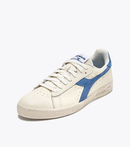 Scarpe sneakers Diadora Game Low Waxed blu jeans