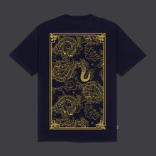 Carica l&#39;immagine nel visualizzatore di Gallery, Maglietta T-shirt Dolly Noire Chinese Dragon navy
