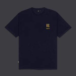 Maglietta T-shirt Dolly Noire Chinese Dragon navy