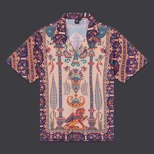 Carica l&#39;immagine nel visualizzatore di Gallery, Camicia shirt Dolly Noire Persian Rug Bowling beige
