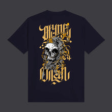 Carica l&#39;immagine nel visualizzatore di Gallery, Maglietta T-shirt Dolly Noire Desert Skull blue
