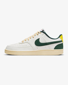 Scarpe sneakers Nike Court Vision Lo white yellow green