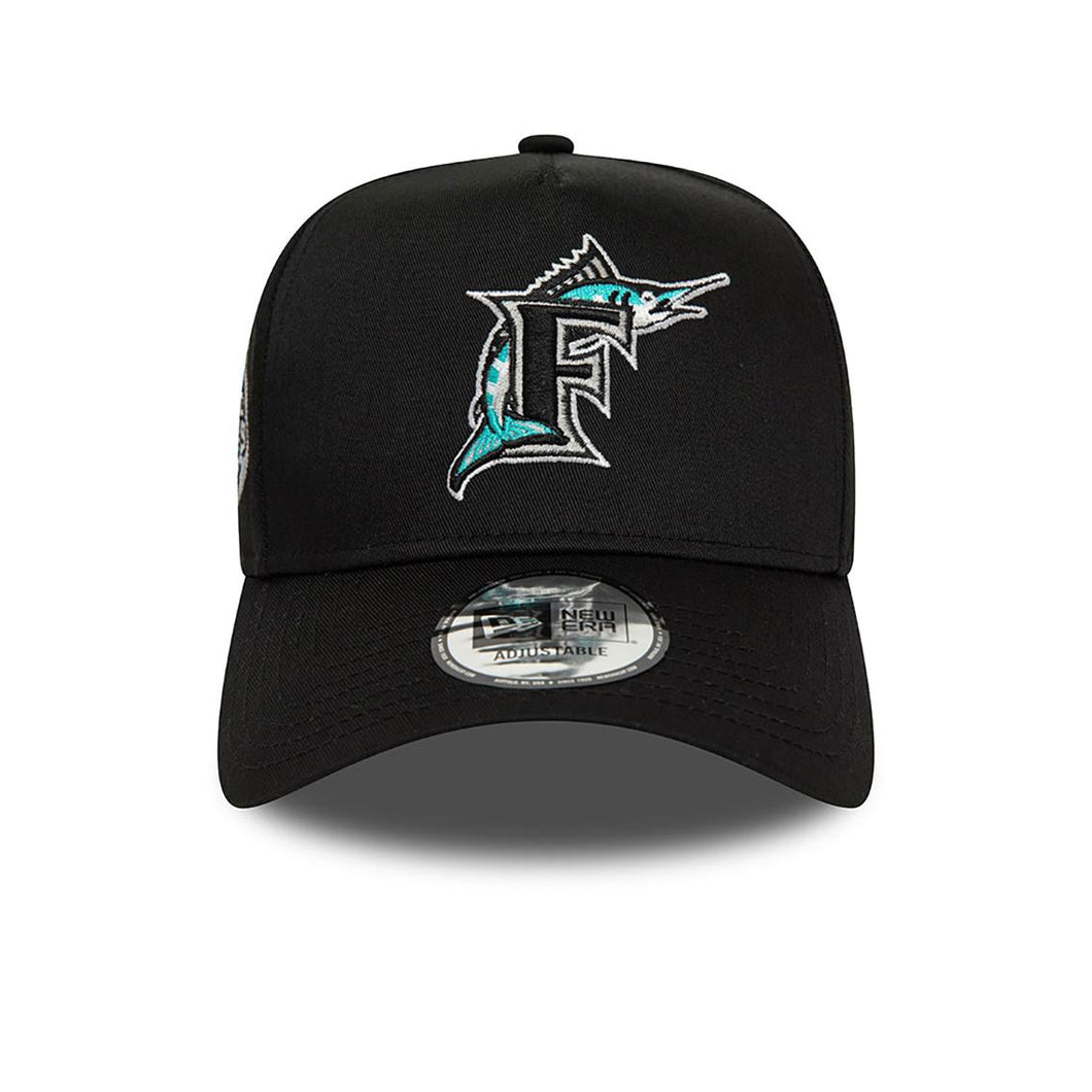 Cap New Era 940 Miami Marlins Patch black