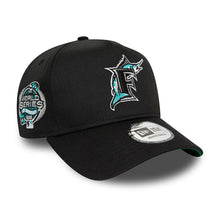 Carica l&#39;immagine nel visualizzatore di Gallery, Cap New Era 940 Miami Marlins Patch black
