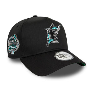 Cap New Era 940 Miami Marlins Patch black