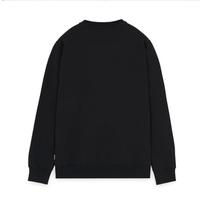 Felpa Propaganda Logo Embroid crewneck black