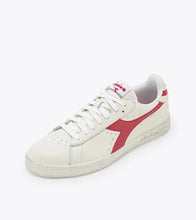 Carica l&#39;immagine nel visualizzatore di Gallery, Scarpe sneakers Diadora Game Low Waxed white red
