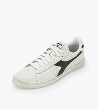 Carica l&#39;immagine nel visualizzatore di Gallery, Scarpe sneakers Diadora Game Low Waxed white black
