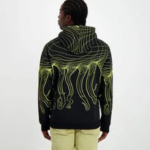 Carica l&#39;immagine nel visualizzatore di Gallery, Felpa Octopus Flowing hoodie black
